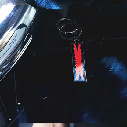 Porte clé pendant Le Sserafim 'FLAME RISES'