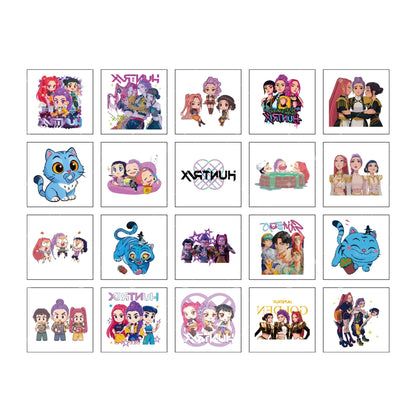 Tatouage Temporaire Kpop Demon Hunters