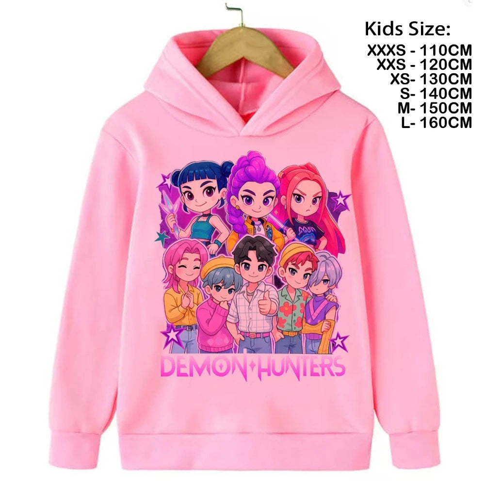 Sweatshirt Kpop Demon Hunters enfant