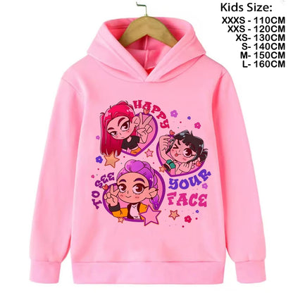Sweatshirt Kpop Demon Hunters enfant