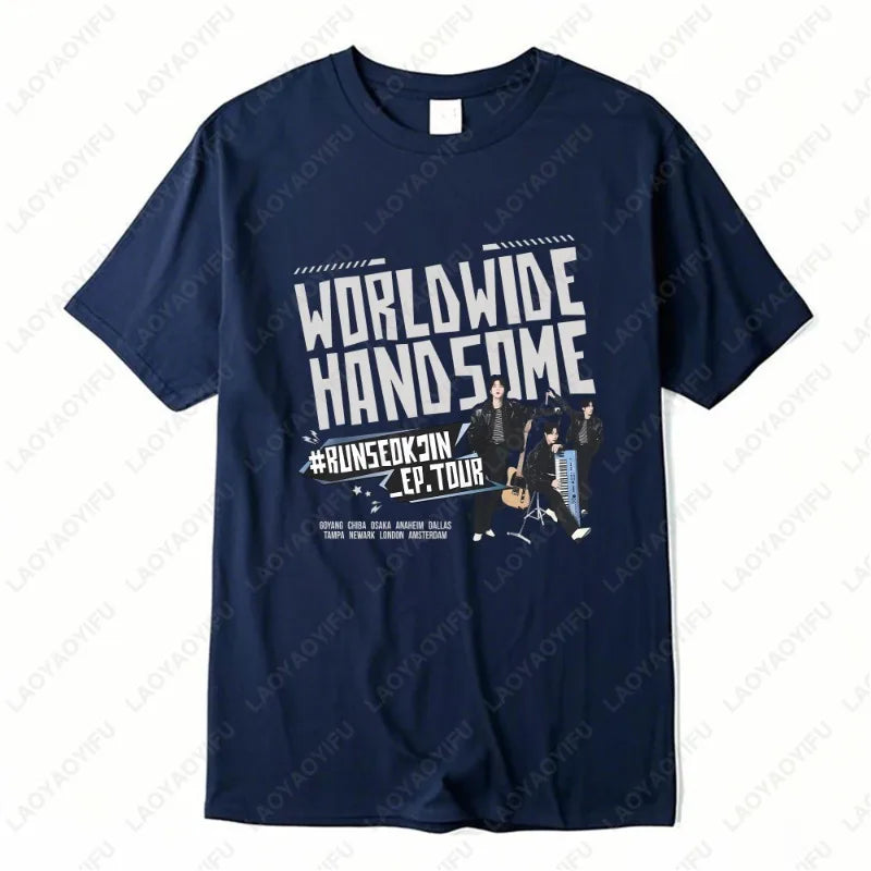 T-Shirt Jin BTS Worldwide Handsome