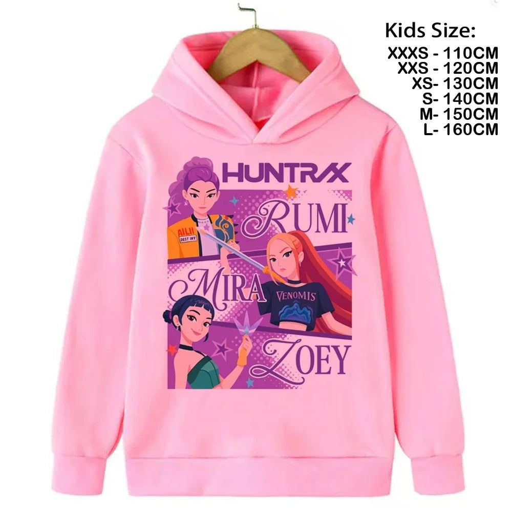 Sweatshirt Kpop Demon Hunters enfant