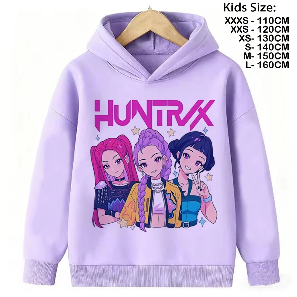 Sweatshirt Kpop Demon Hunters enfant