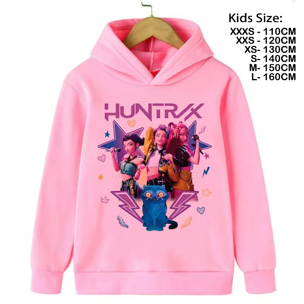 Sweatshirt Kpop Demon Hunters enfant