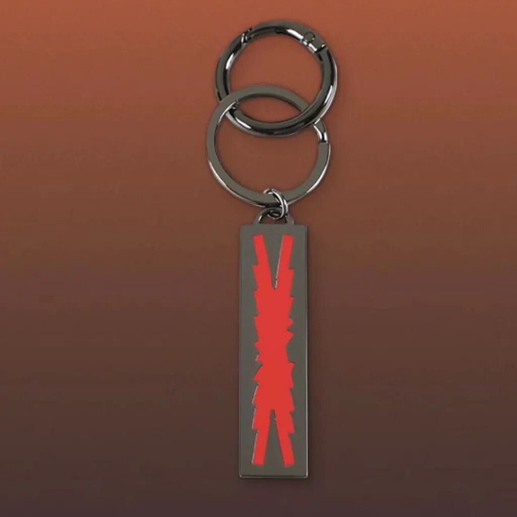 Porte clé pendant Le Sserafim 'FLAME RISES'
