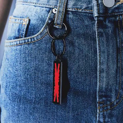 Porte clé pendant Le Sserafim 'FLAME RISES'