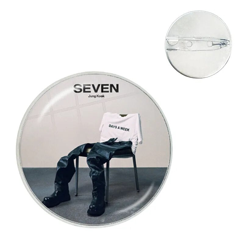 Badge Jungkook - Seven