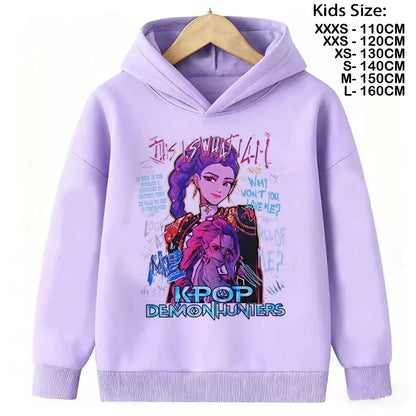 Sweatshirt Kpop Demon Hunters enfant