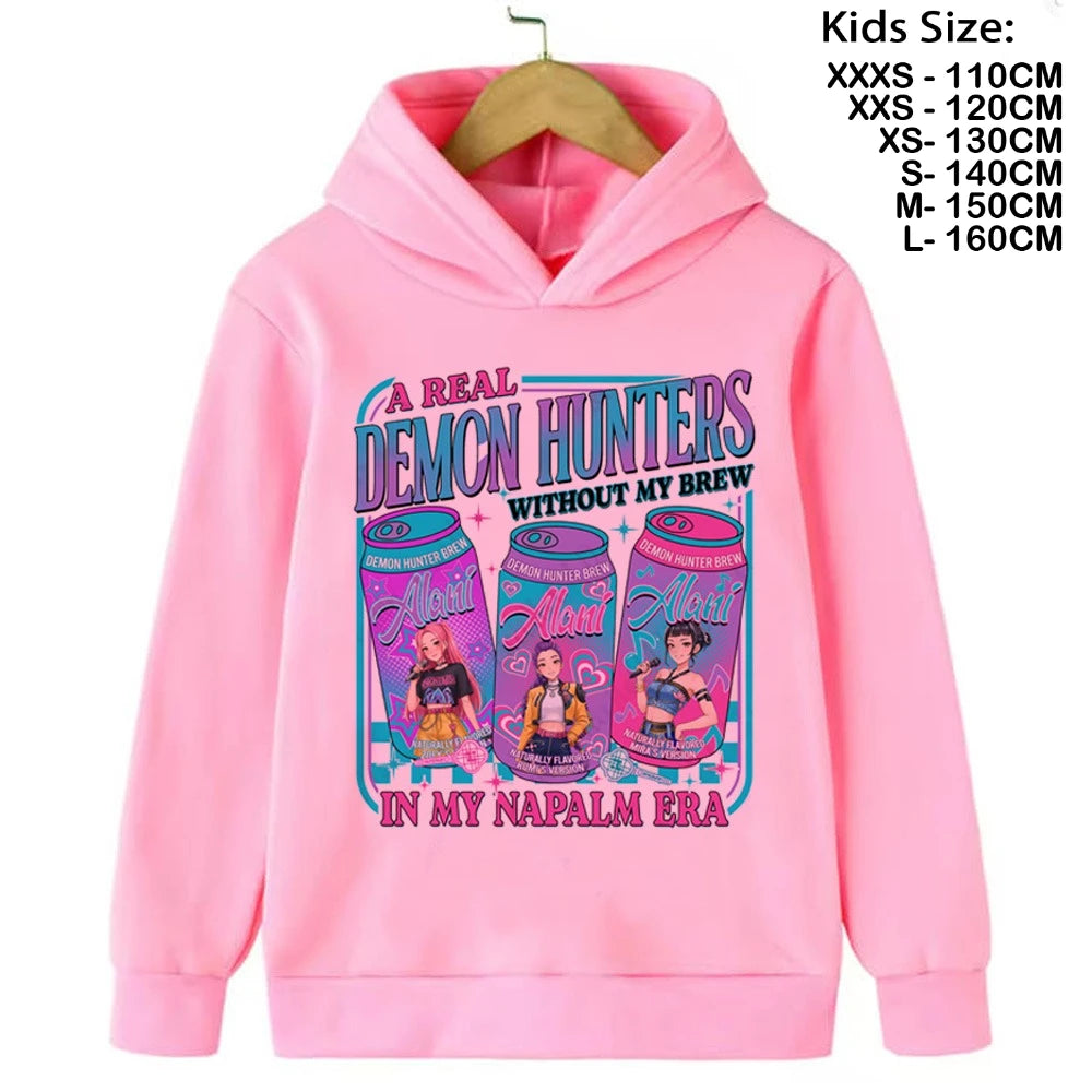 Sweatshirt Kpop Demon Hunters enfant