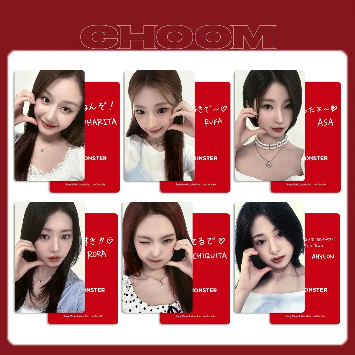 Photocards BABYMONSTER – I Like It et modèles au choix