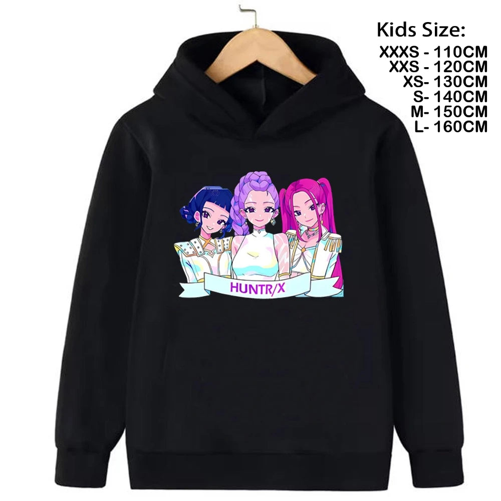 Sweatshirt Kpop Demon Hunters enfant
