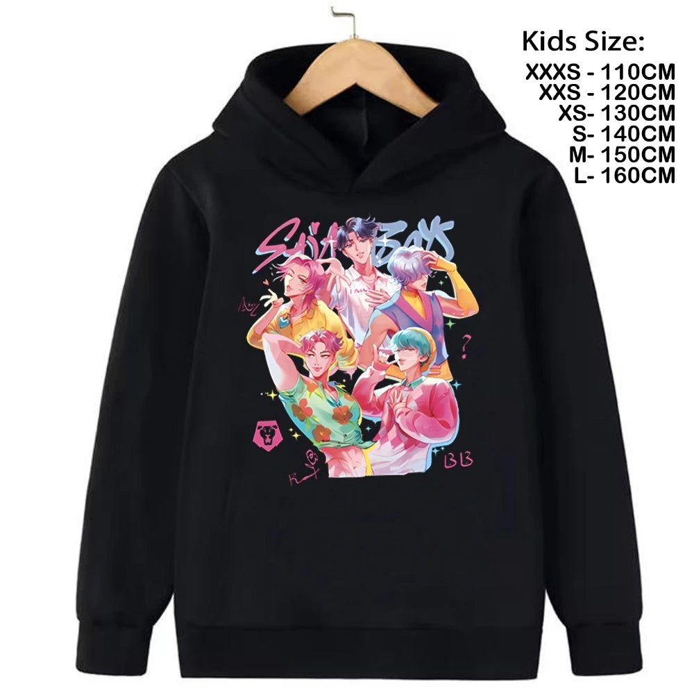 Sweatshirt Kpop Demon Hunters enfant