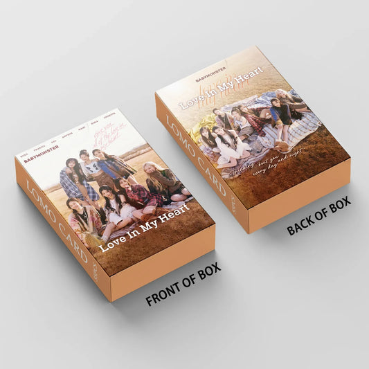 55 Photocards Babymonster - Love in my Heart