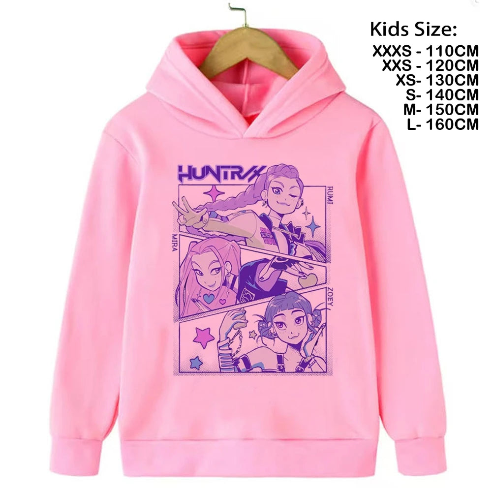 Sweatshirt Kpop Demon Hunters enfant