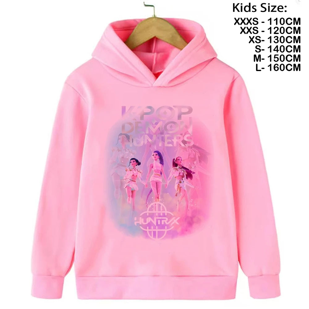 Sweatshirt Kpop Demon Hunters enfant
