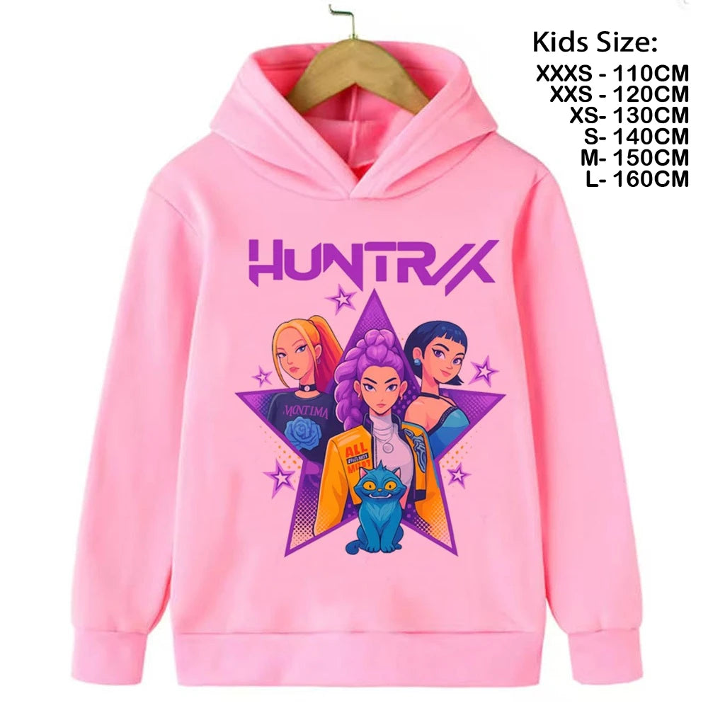 Sweatshirt Kpop Demon Hunters enfant