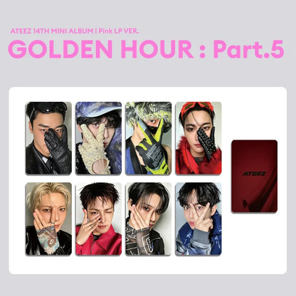 Photocards ATEEZ – GOLDEN HOUR et modèles au choix