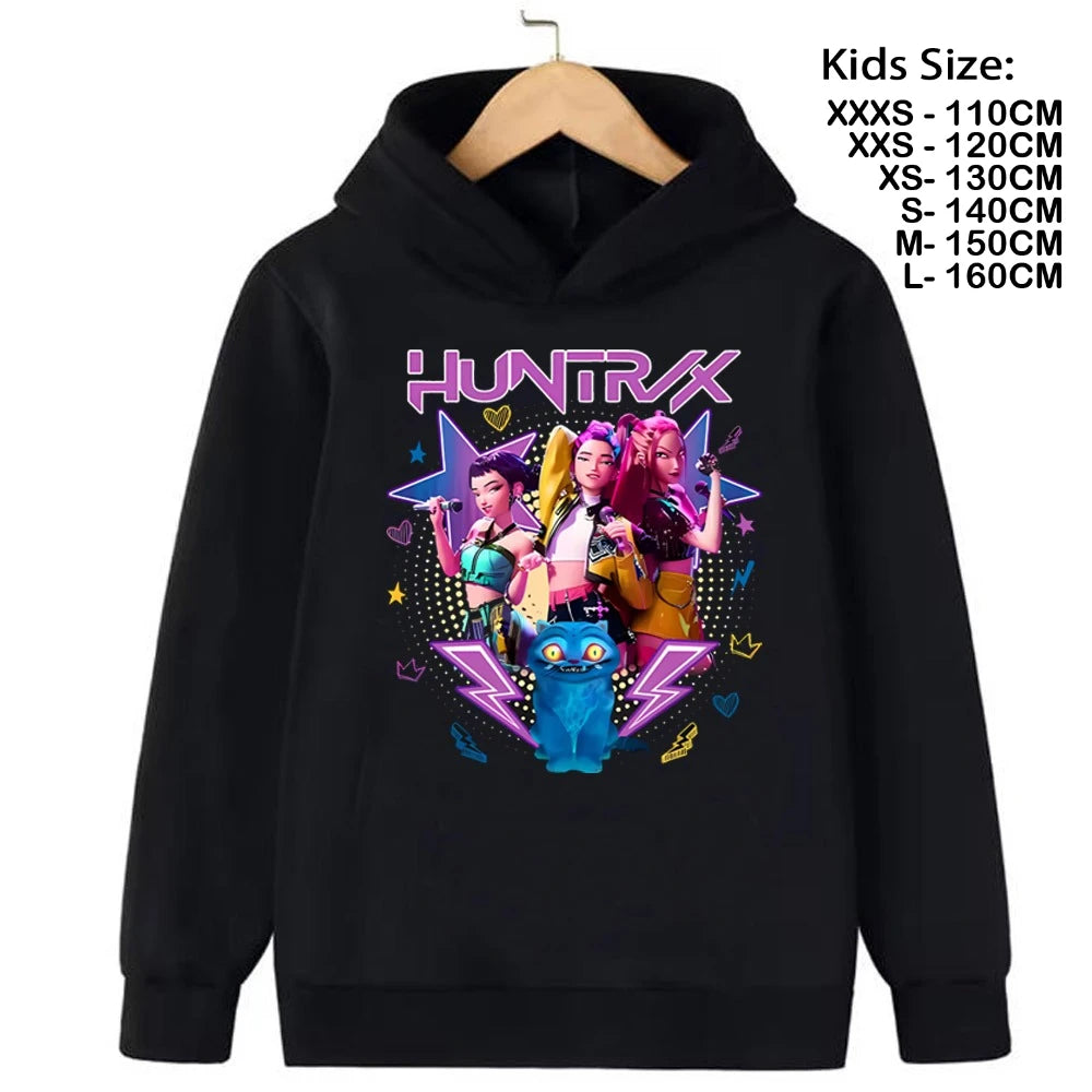 Sweatshirt Kpop Demon Hunters enfant