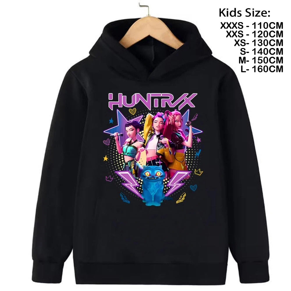 Sweatshirt Kpop Demon Hunters enfant