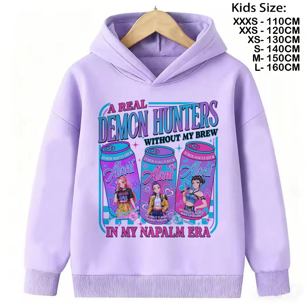 Sweatshirt Kpop Demon Hunters enfant