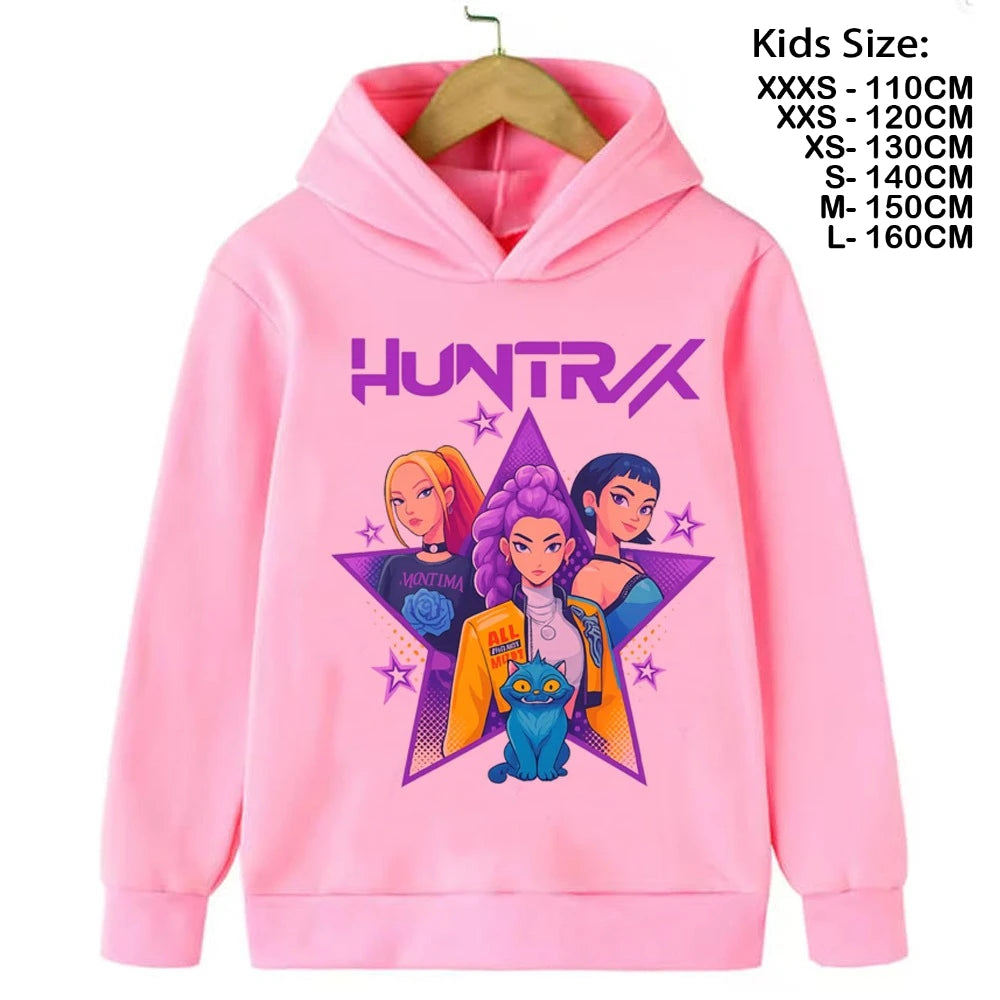 Sweatshirt Kpop Demon Hunters enfant