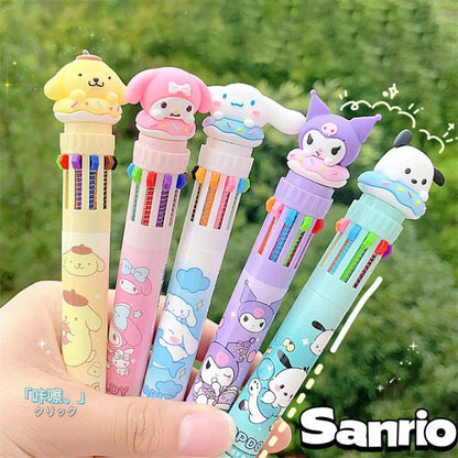 Stylo 10 Couleurs Sanrio