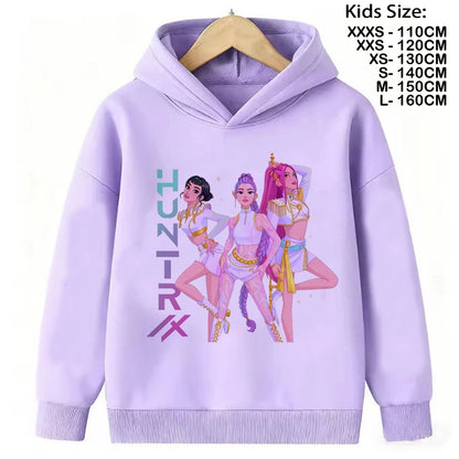 Sweatshirt Kpop Demon Hunters enfant