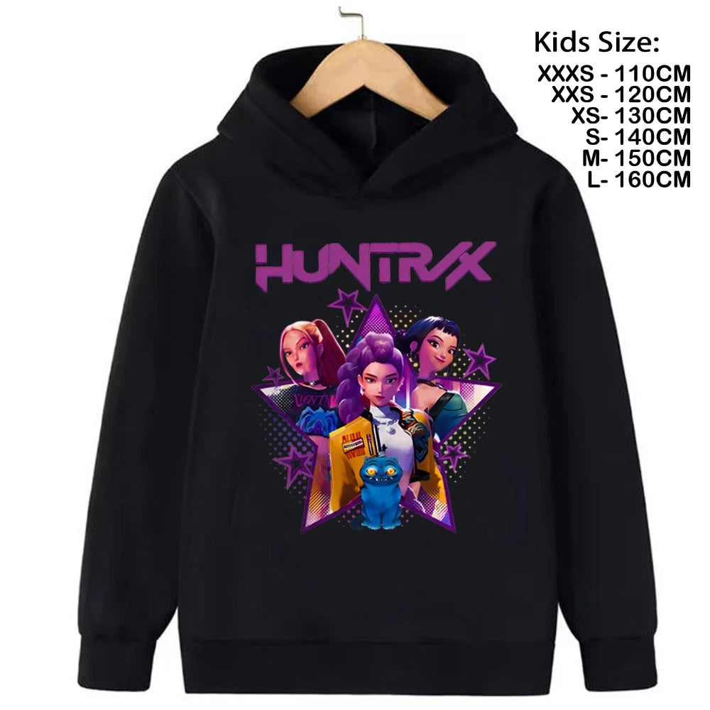 Sweatshirt Kpop Demon Hunters enfant