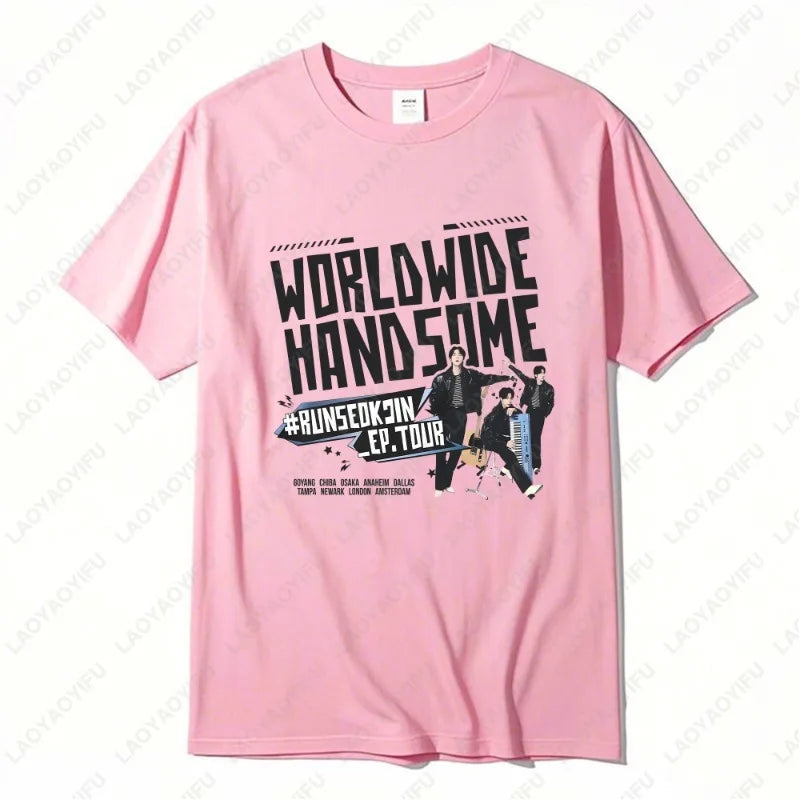 T-Shirt Jin BTS Worldwide Handsome