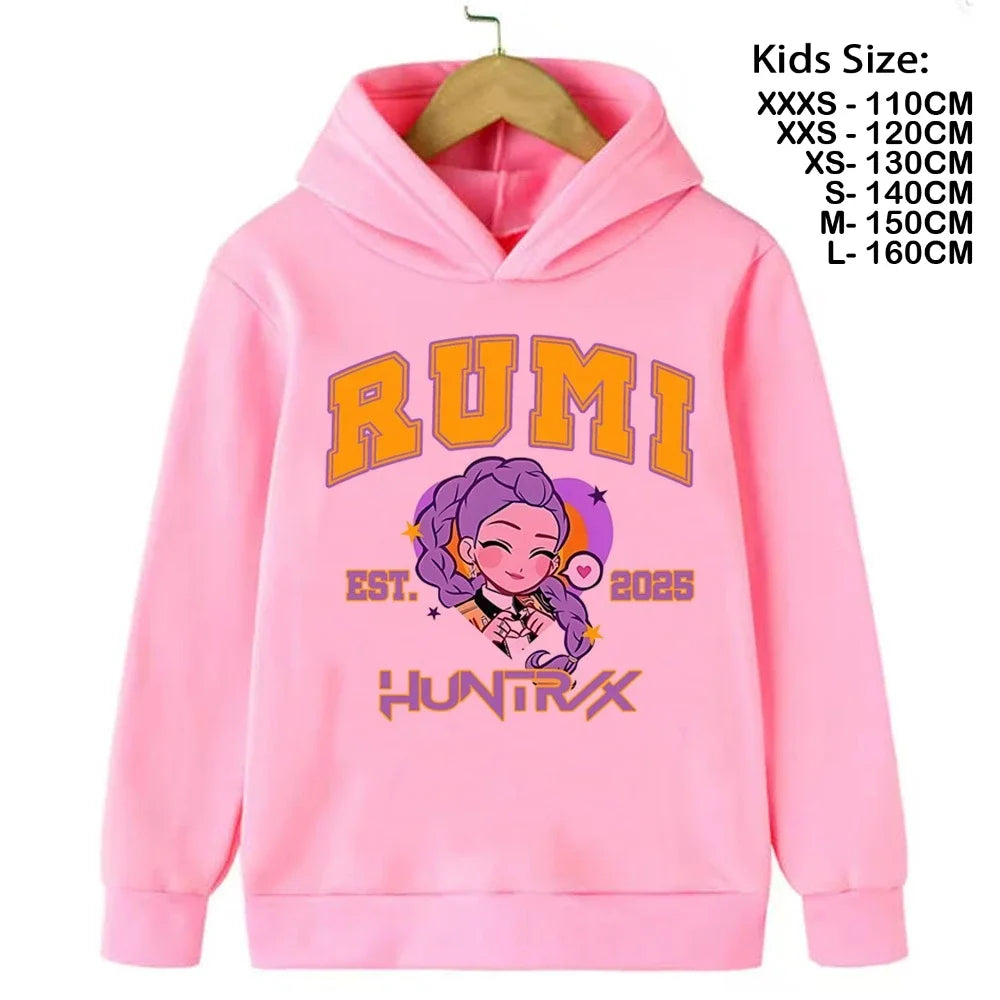 Sweatshirt Kpop Demon Hunters enfant