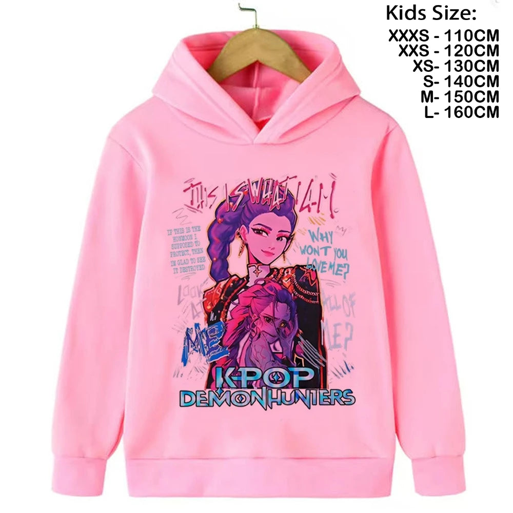 Sweatshirt Kpop Demon Hunters enfant