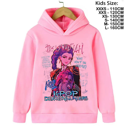 Sweatshirt Kpop Demon Hunters enfant