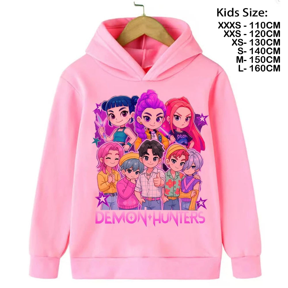 Sweatshirt Kpop Demon Hunters enfant