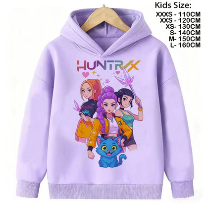 Sweatshirt Kpop Demon Hunters enfant