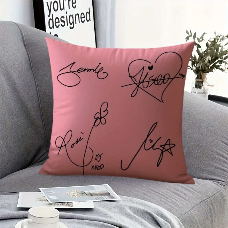 Housse de coussin Blackpink