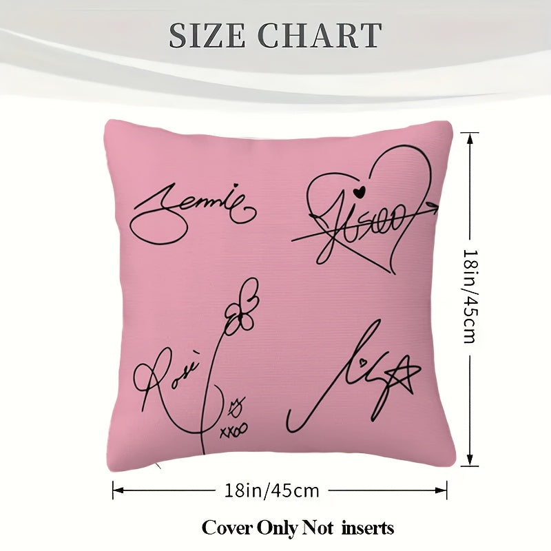 Housse de coussin Blackpink