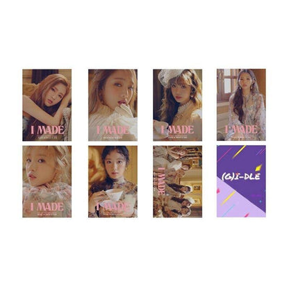 7 Photocards (G)I-DLE - BEST KPOP SHOP