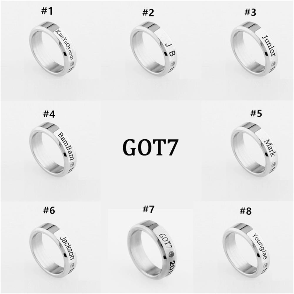 BAGUE GOT7 - BEST KPOP SHOP