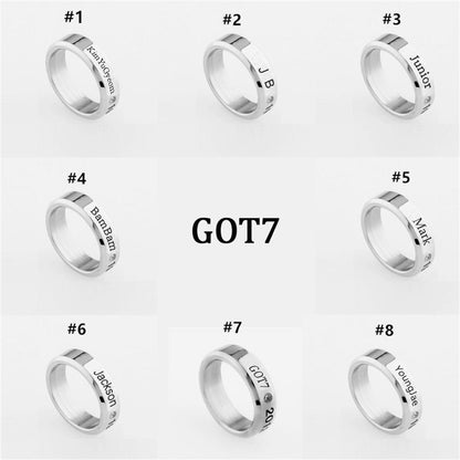 BAGUE GOT7 - BEST KPOP SHOP