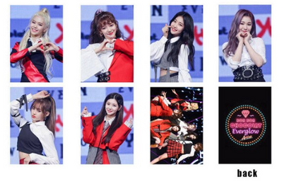 7 Photocards Everglow - BEST KPOP SHOP