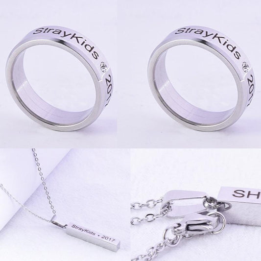 Bague et chaîne Stray Kids - BEST KPOP SHOP