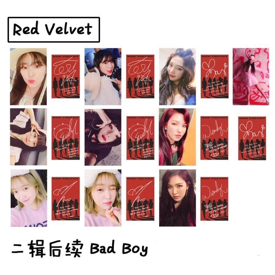 PHOTOCARDS RED VELVET // BAD BOY - BEST KPOP SHOP