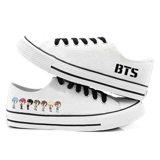 Chaussures en toile BTS - BEST KPOP SHOP