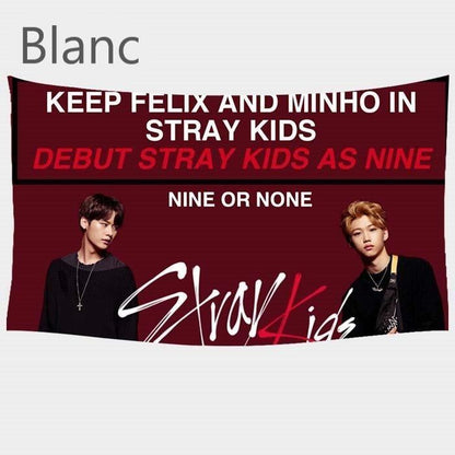Tapisserie Stray Kids - BEST KPOP SHOP