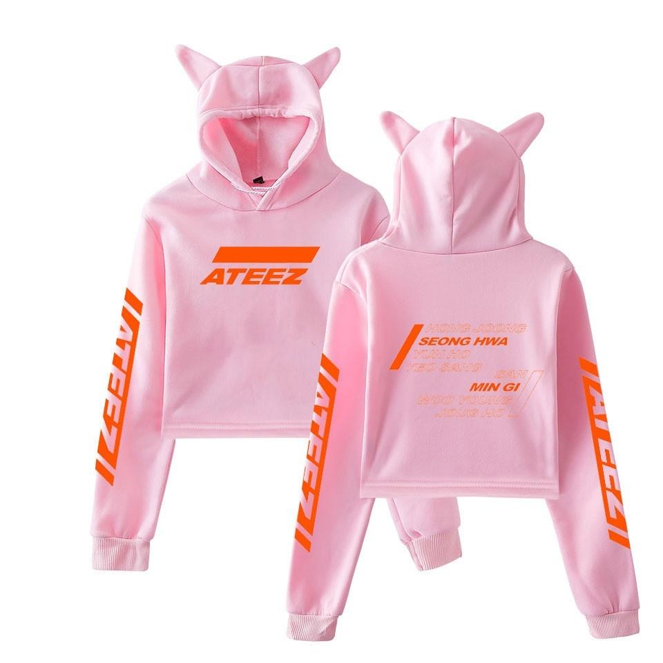Sweatshirts oreille de chats Ateez - BEST KPOP SHOP