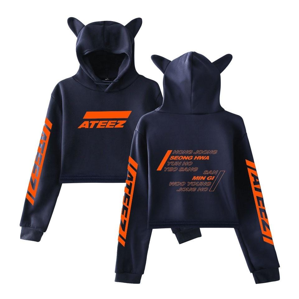 Sweatshirts oreille de chats Ateez - BEST KPOP SHOP