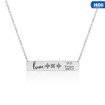 Collier TXT - BEST KPOP SHOP