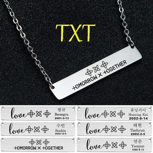 Collier TXT - BEST KPOP SHOP