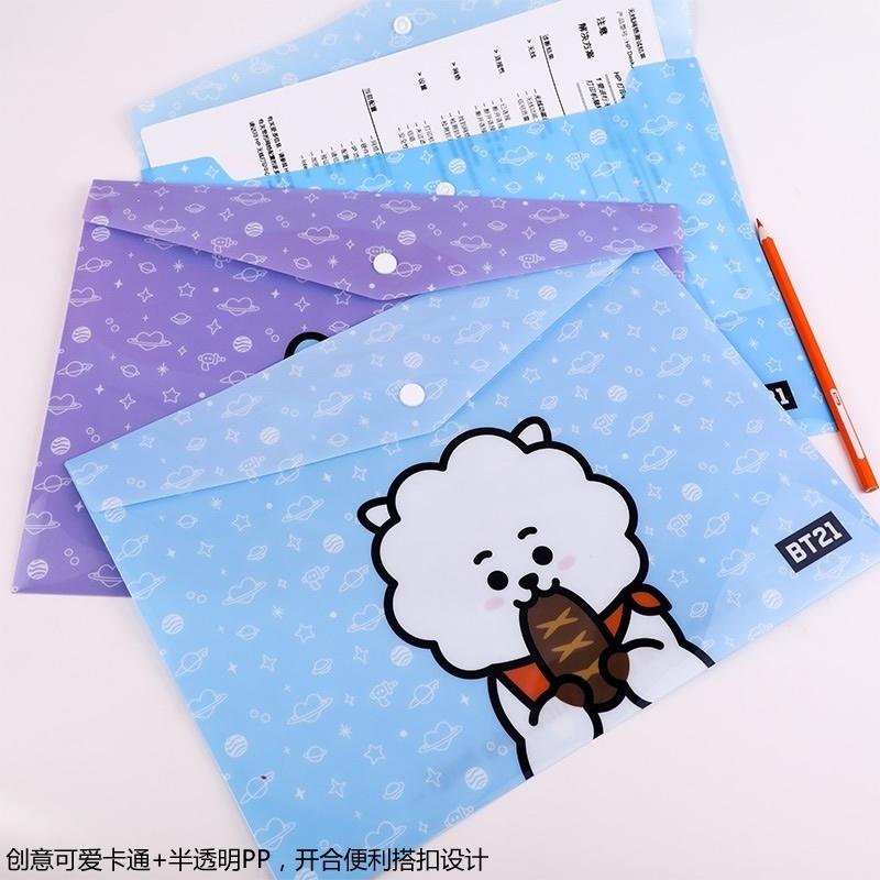 Porte documents BT21 - BEST KPOP SHOP