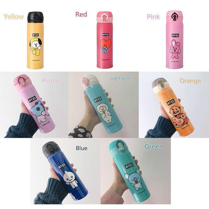 Gourde isotherme en acier inoxydable BT21 - BEST KPOP SHOP